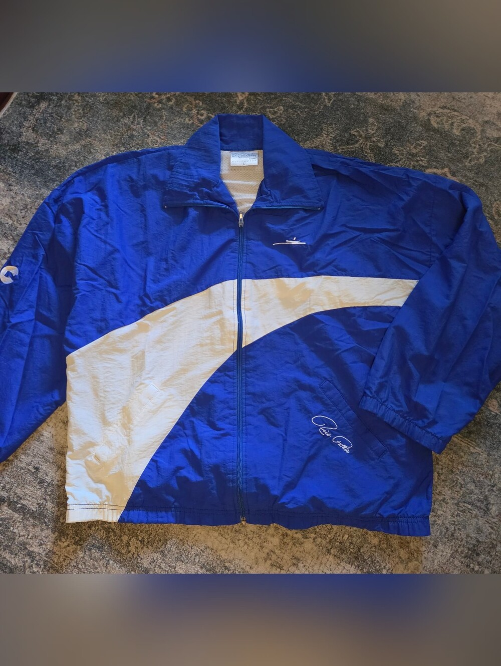Vintage 90s Rick Pitino Collection LAPS Kentucky Nylon Windbreaker Jacket L